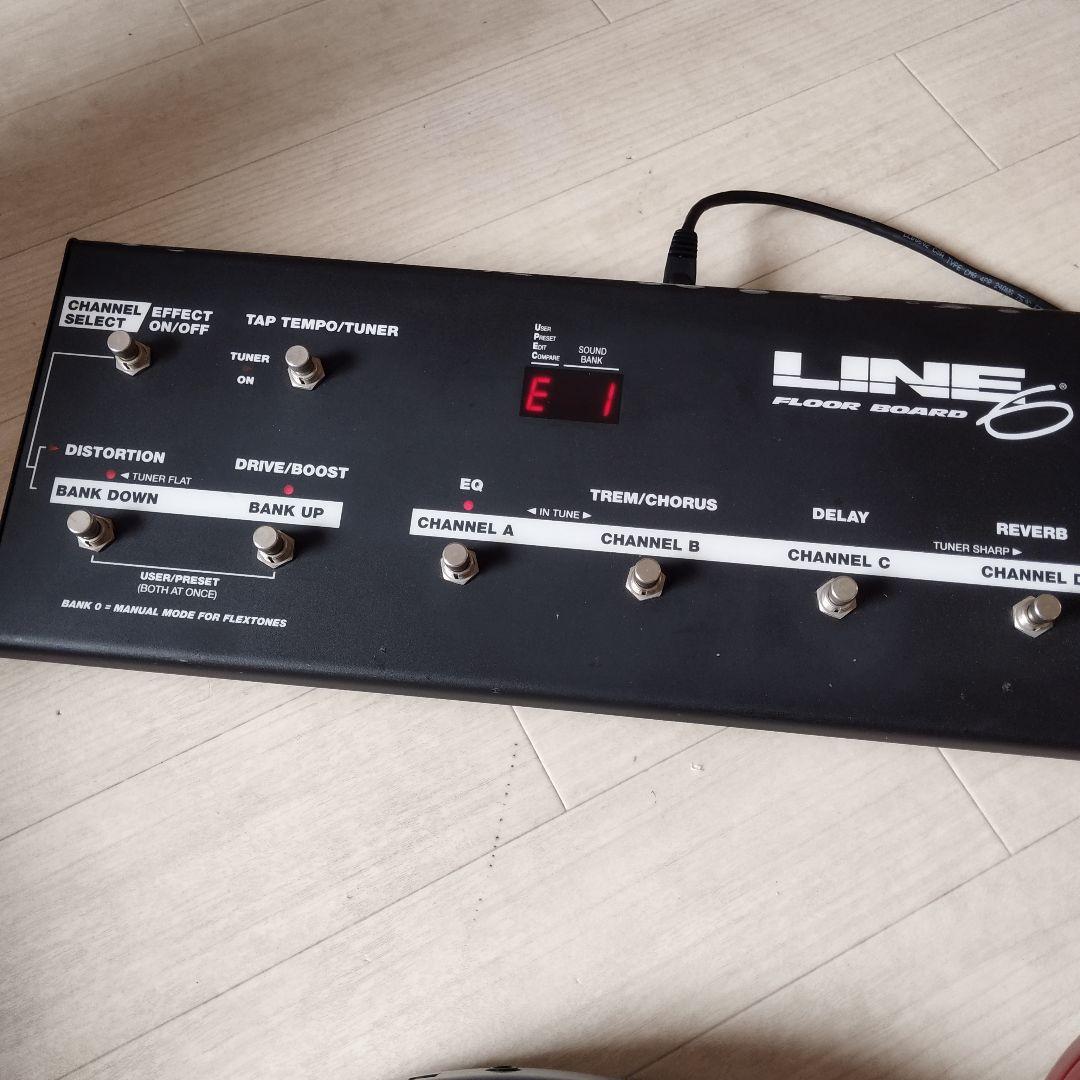 LINE6 フットスイッチ　ベースエフェクター