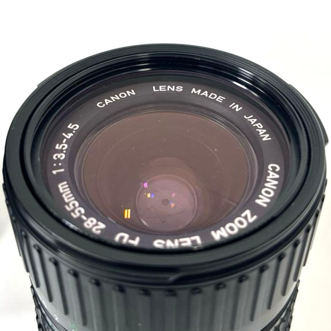 【Canon】キヤノン 一眼レフ AL-1 レンズ2種 セット【ジャンク】