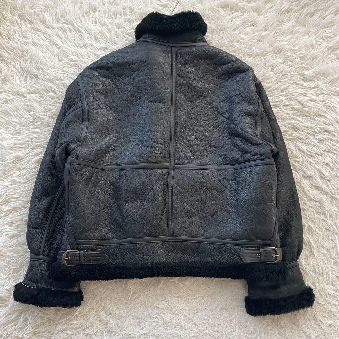 ヒロさん　B-3 羊革　ムートン　ジャケット　レザー　韓国製