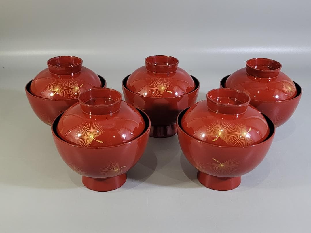 DT367 輪島塗 吸物椀 能作 共箱 未使用