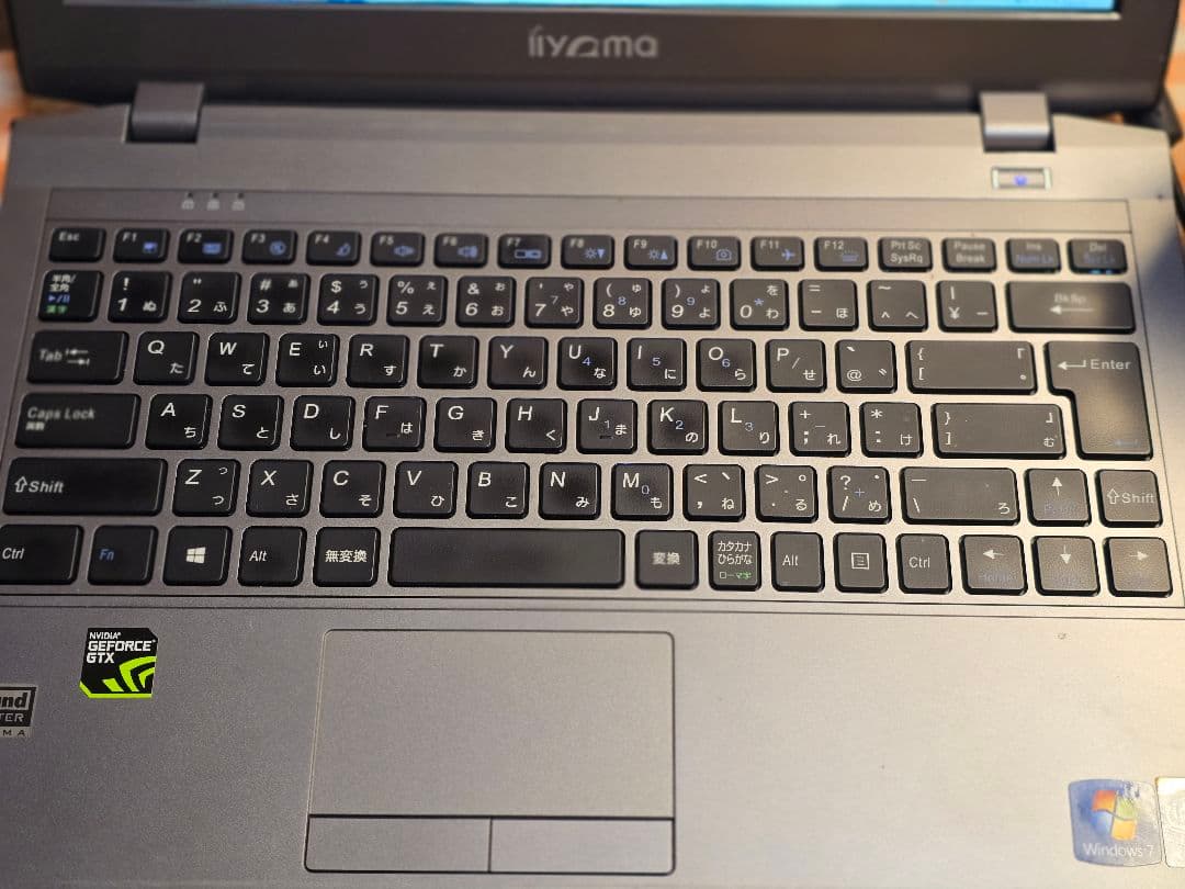 iiyama W230SS ゲーミングノートPC　【超高解像度液晶】