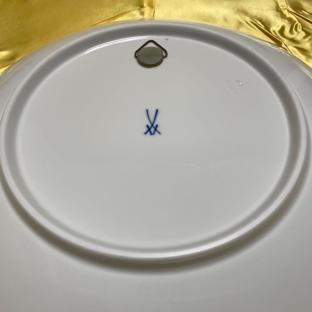 ◇美品・１９４２年・クリスマスプレート・直径２５cm・箱入り◇Meissen◇