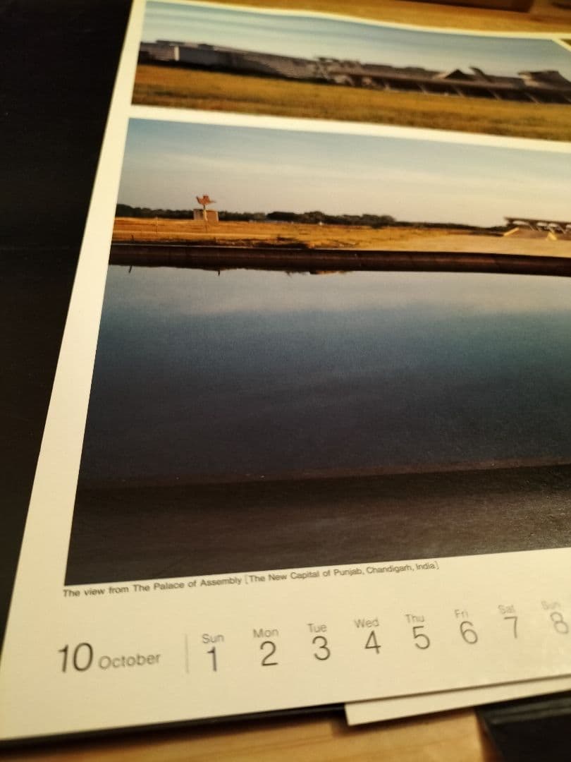 コレクション FH/le corbusier abcdesignePOSTERCALENDAR