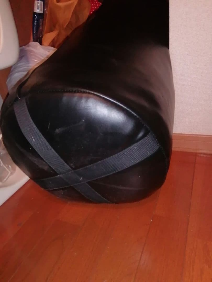 ク*ノ様 引き取り限定　サンドバッグ　黒　レーザー　中古