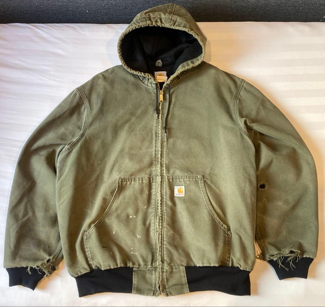 90sボロ Carhartt カーハートアクティブジャケットUSA製