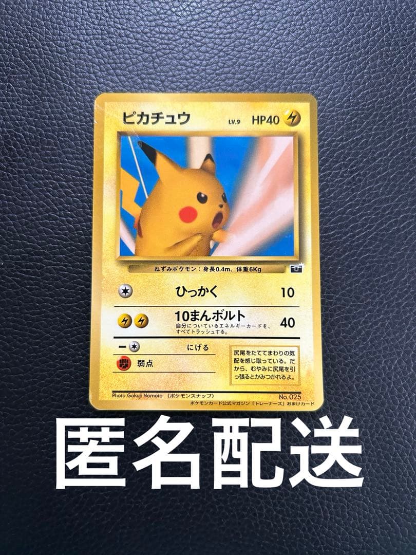 【激レア】ピカチュウ　Lv.9 ポケモンスナップ　プロモ　旧裏