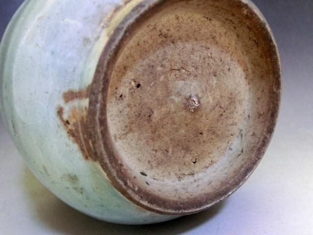蓋物■中国 李朝 茶入 蓋壷 小壺 古玩 唐物 中国 古美術 時代物 骨董品■