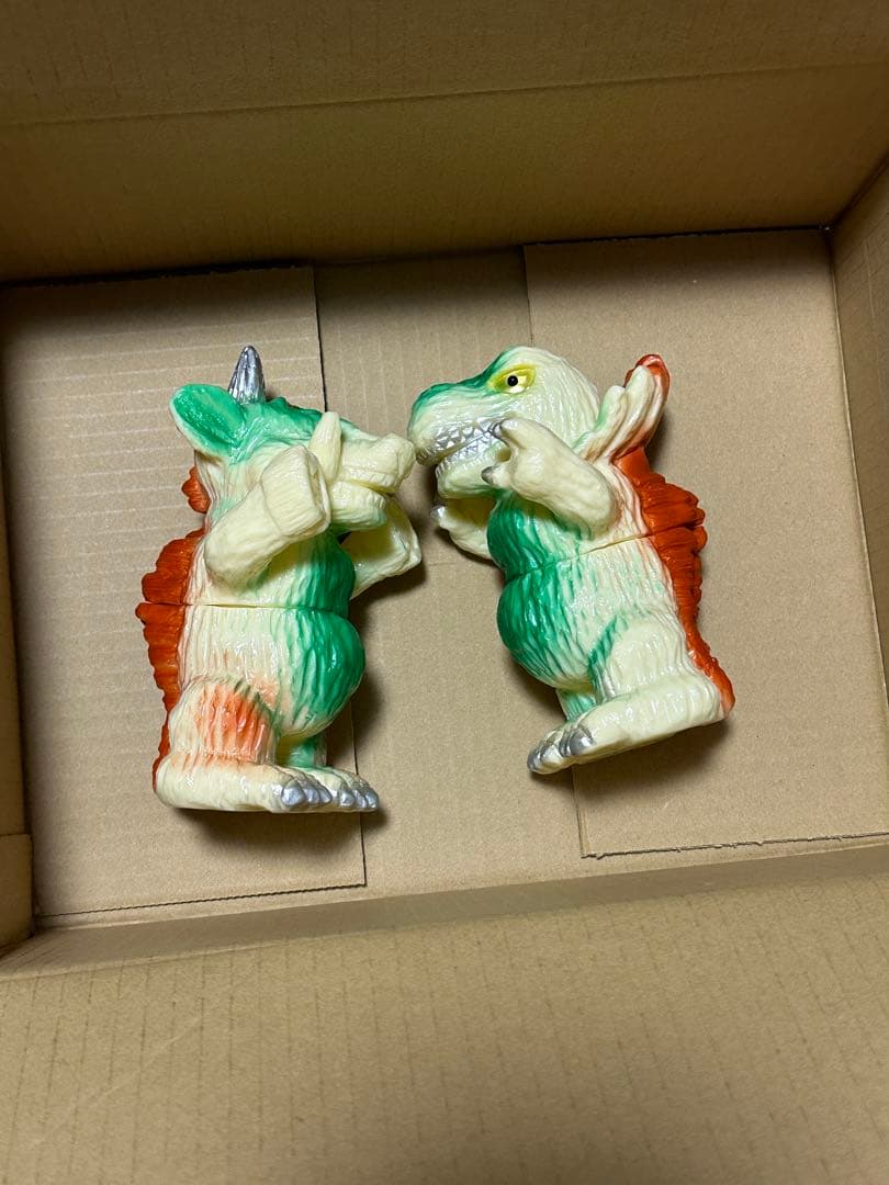 Monstock ジラース　二体　円谷プロ　マルサン　ソフビ　marusan