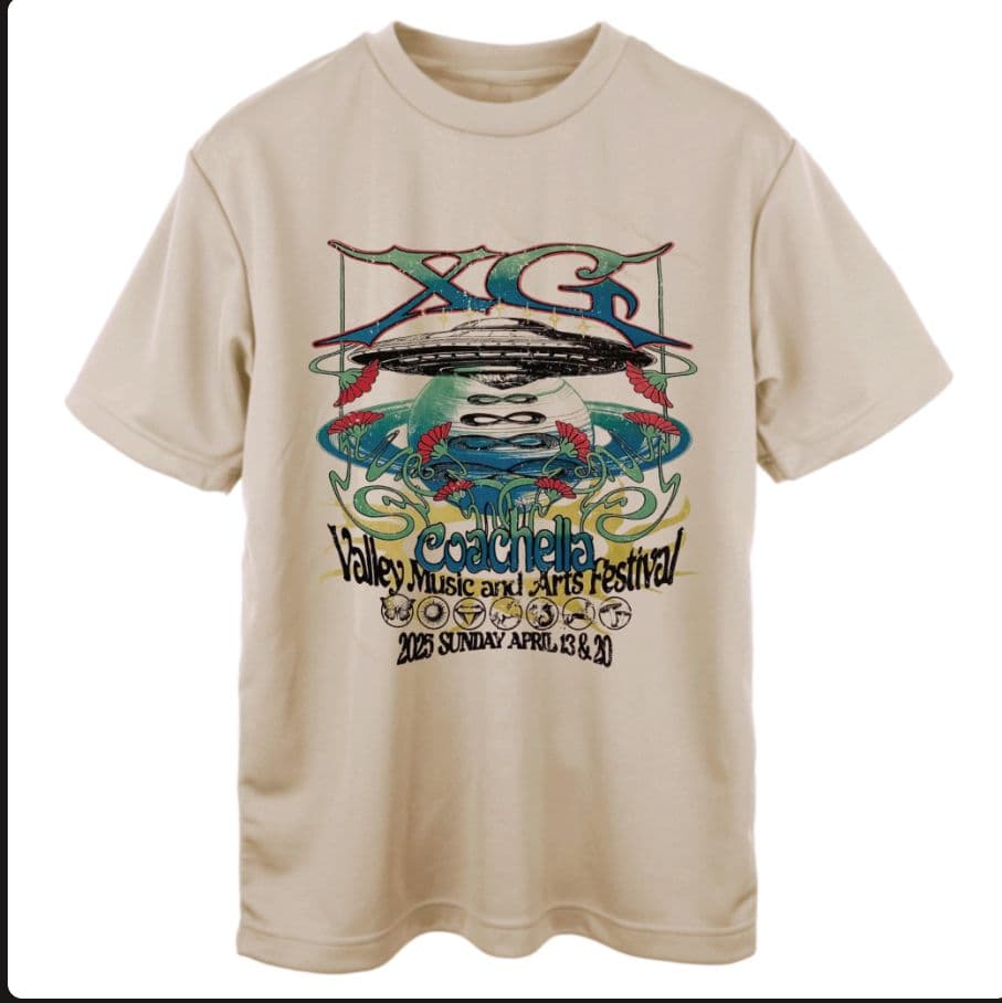 【会場限定】【即完グッズ】XG Coachella TシャツXL size