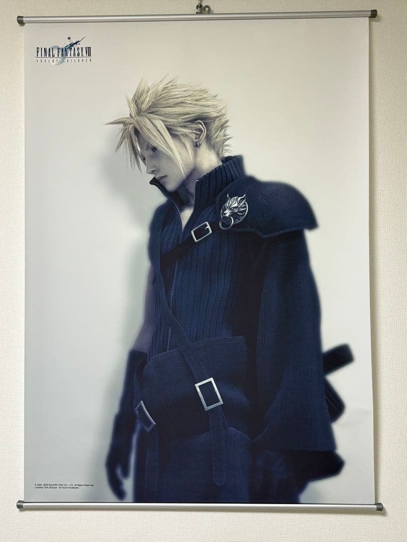 FINAL FANTASY VII AC ウォールスクロールポスター クラウド