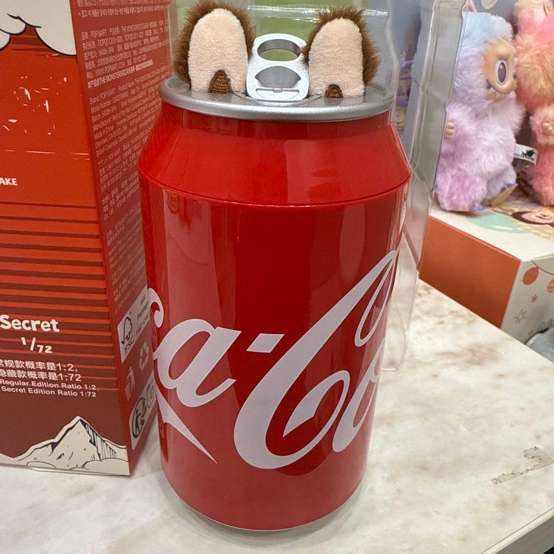 正規品 POP MART ラブブ LABUBU コカ・コーラ シークレット