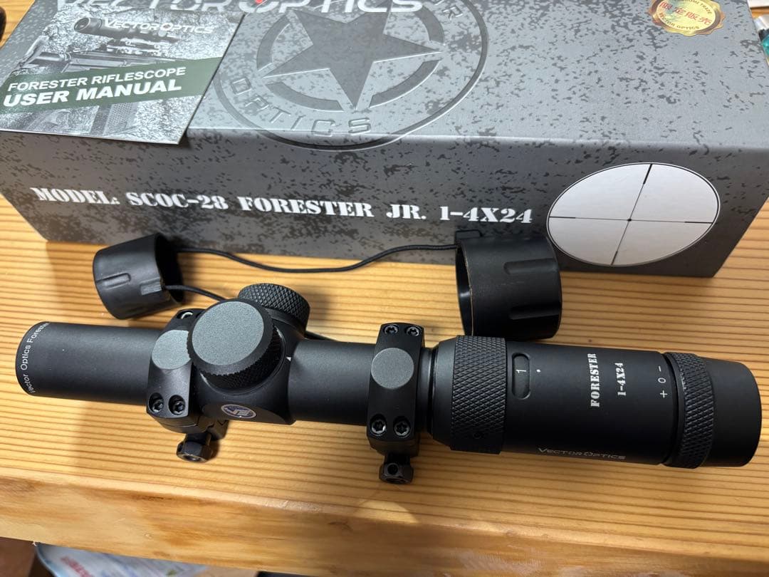 トイガン Vector Optics SC0C-28 FORESTER JR 1-4X24