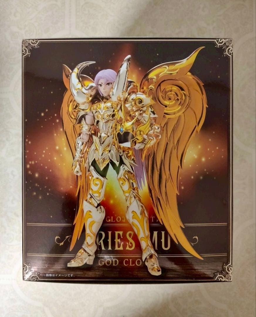 未開封 聖闘士聖衣神話EX アリエスムウ 神聖衣 フィギュア 初回版