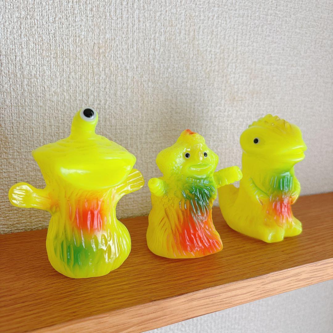 一二三トーイ　遺跡貝獣ヅガン　3種セット　ターゲットアース　ぶたのはな
