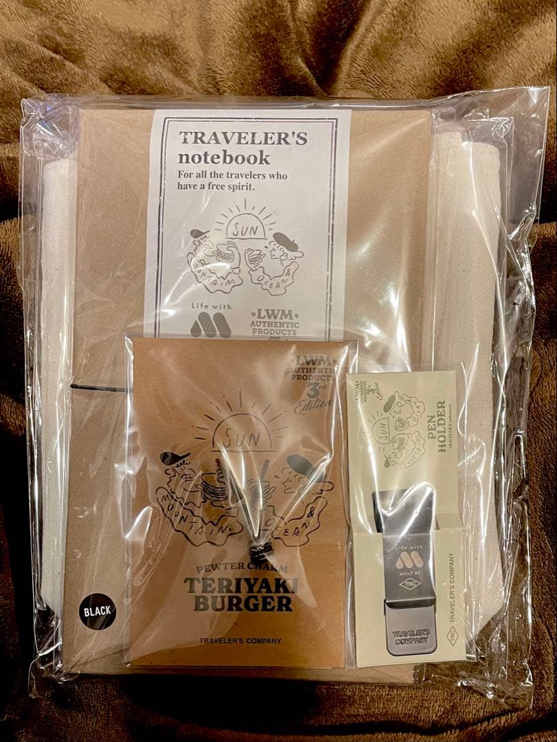 トラベラーズノート モスバーガー 3rd Edition レギュラー ブラック