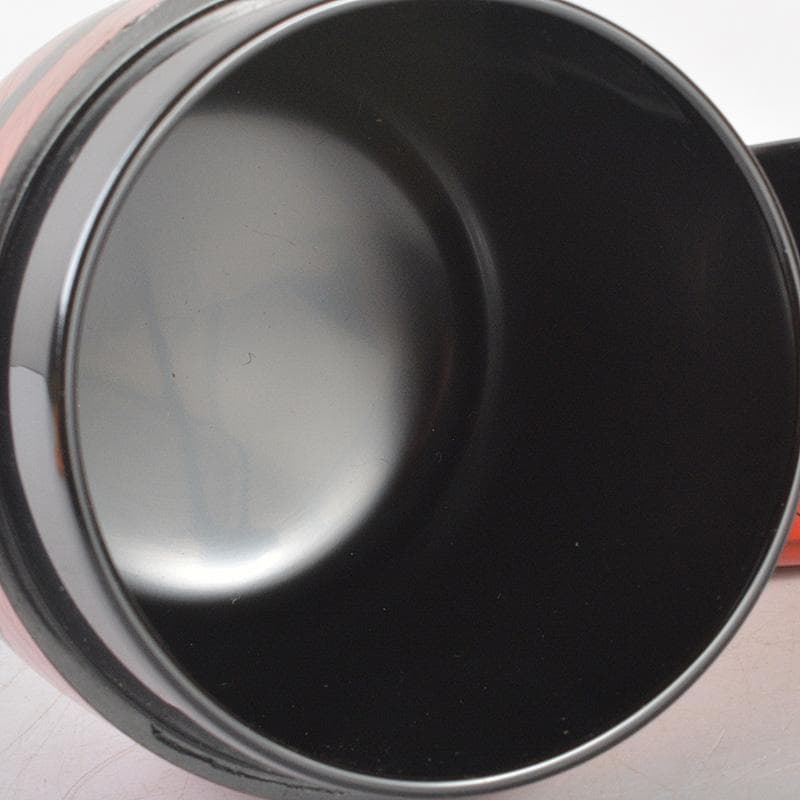 茶道具　井筒寛斎造　玄々斎好　鶴に山水図　曙棗　共箱　V　R5267