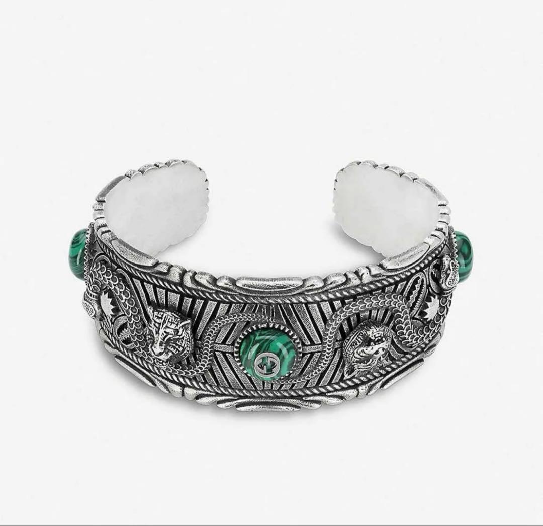 グッチ　ガーデン　バングル　ブレスレット