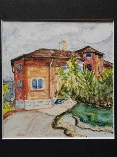 ヘルマン・ヘッセ、Hermann Hesse、ボートマー邸、希少画集・額装画