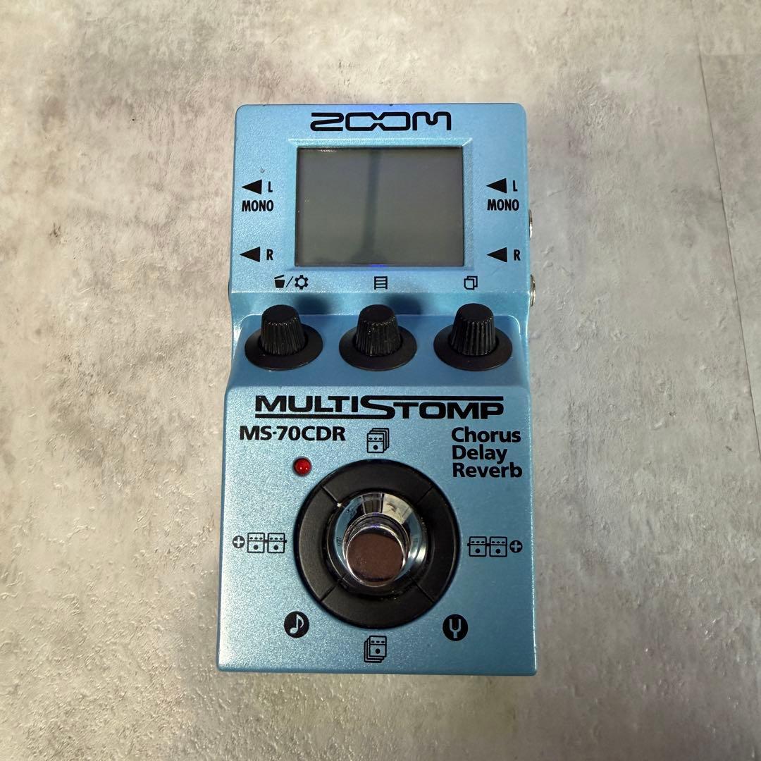 ZOOM MS-70CDR ギターエフェクター