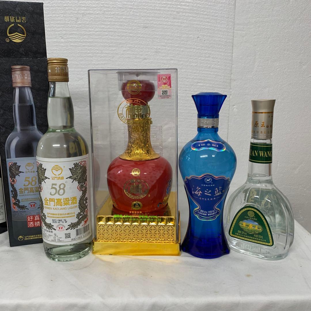 【 中国　台湾酒　白酒各種4本セット】金門高梁酒　他