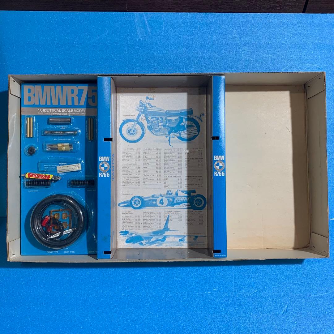 小鹿タミヤ 1/6 オートバイシリーズ No.5 BMW R75/5 プラモデル