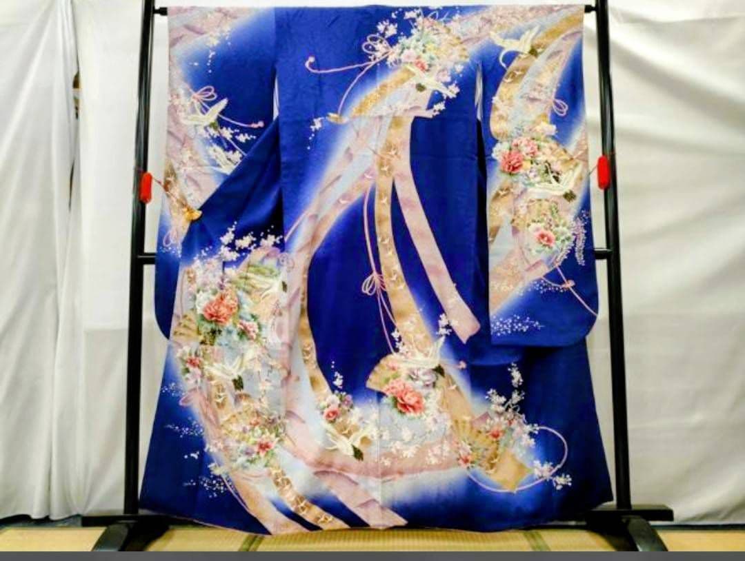 ２点まとめ依頼 ロッピー【正絹 和装 着物 振袖 留袖 和装 訪問着 】