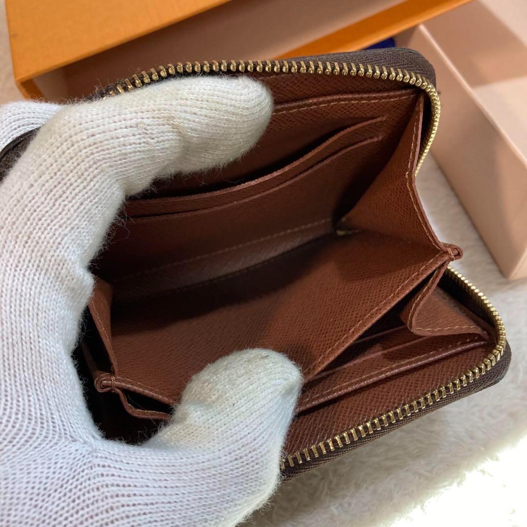 ！極美品！　ルイヴィトン　ラウンドファスナー　ケース　モノグラム