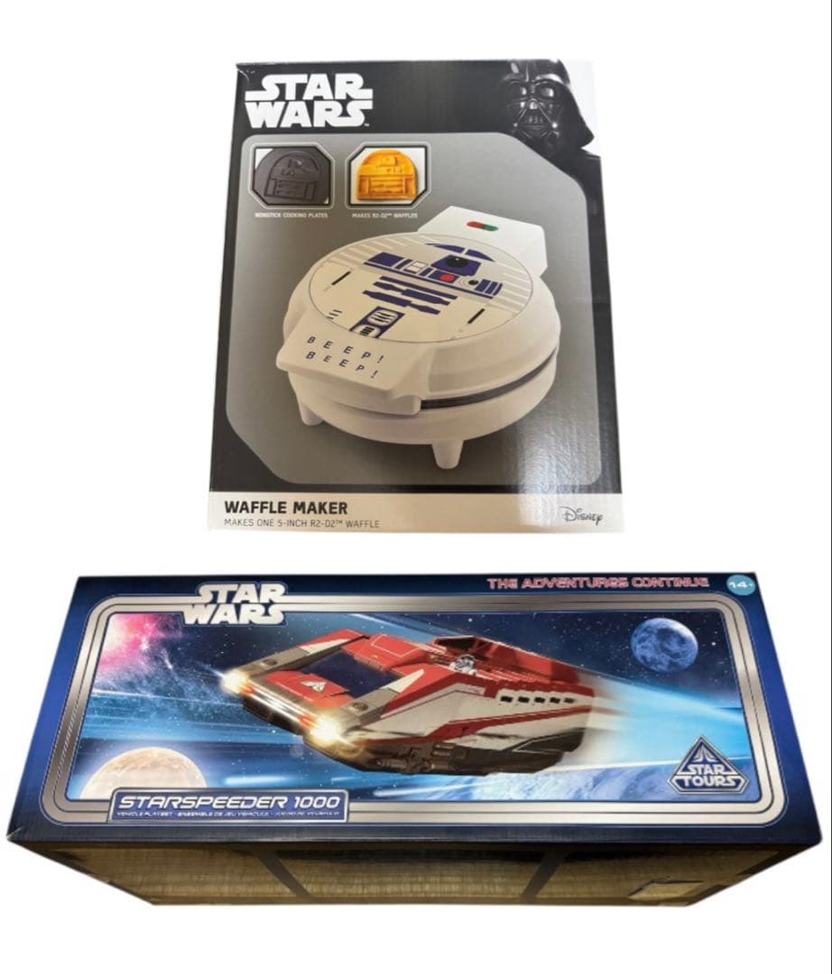 スターツアーズ スタースピーダー 1000 & R2D2ワッフルメーカー セット