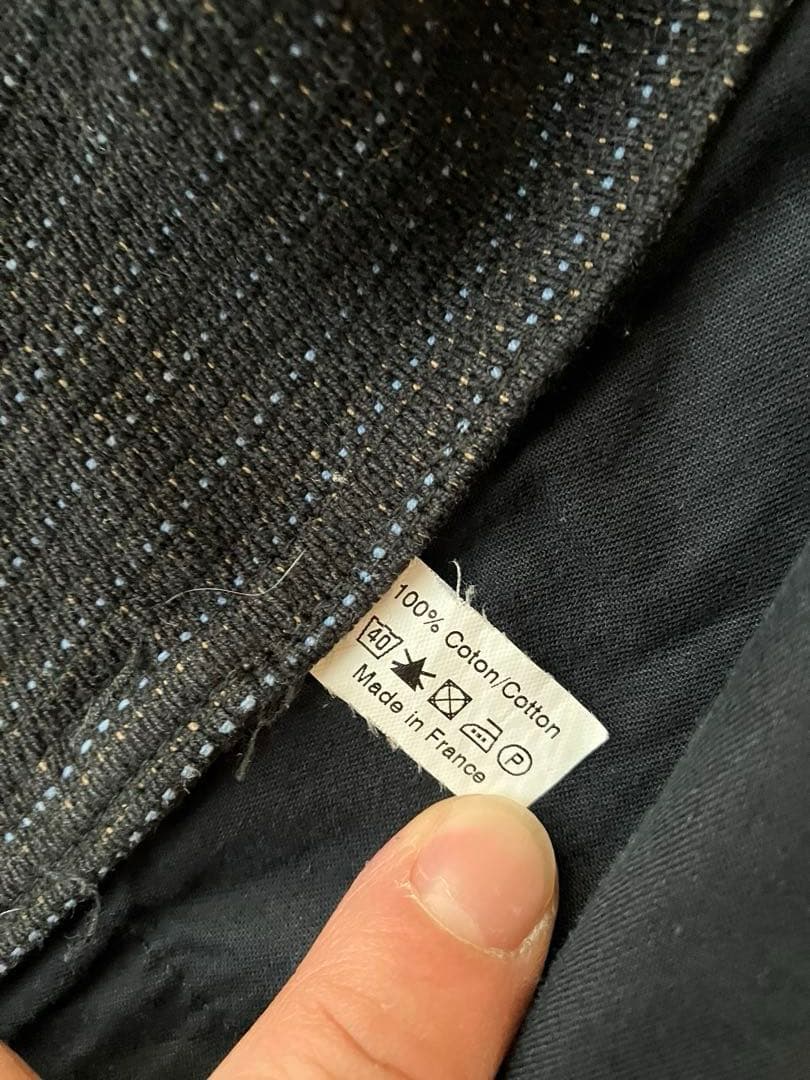 ANATOMICA アナトミカ ベスト ジレ ストライプ柄 XS フランス製