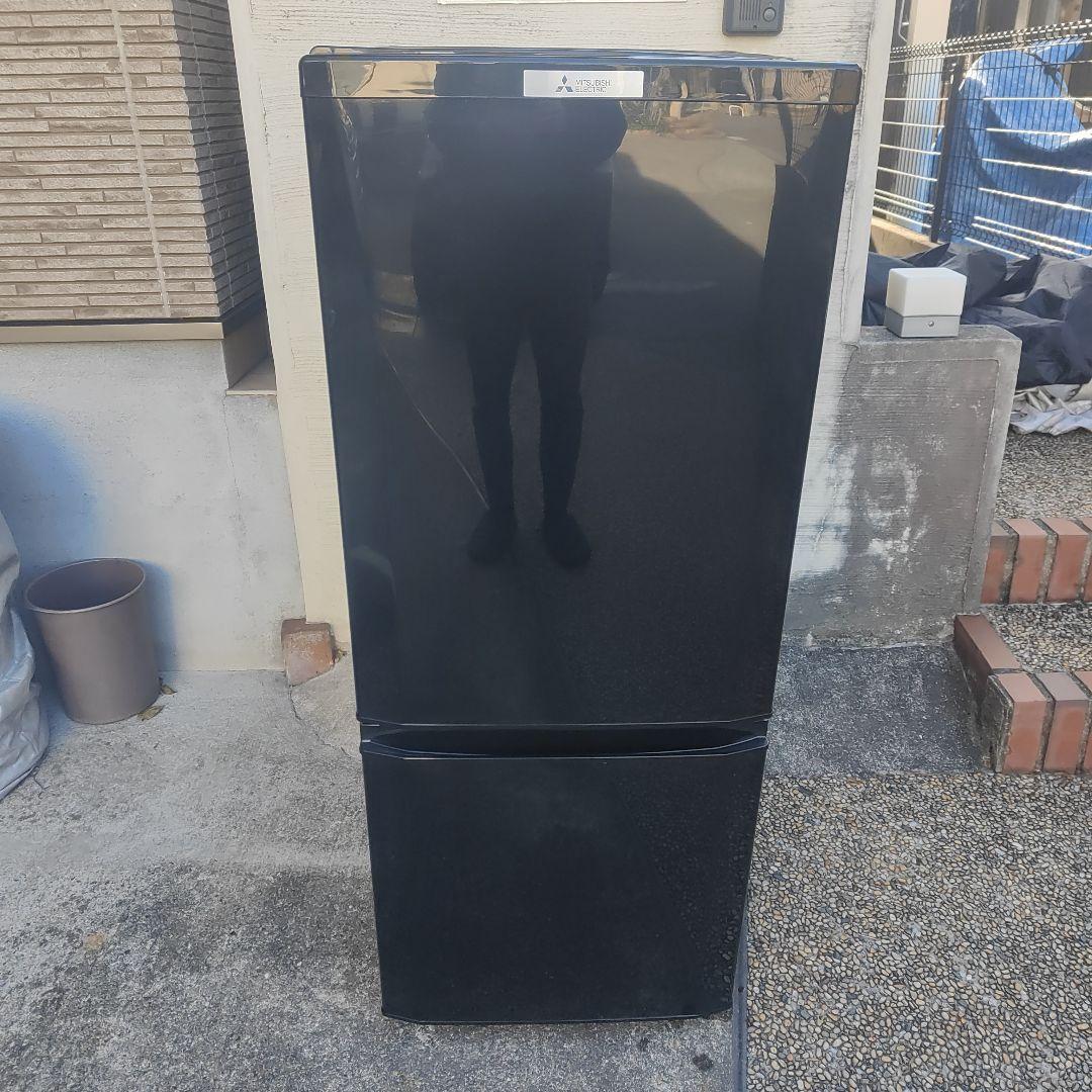 三菱2ドアノンフロン冷凍冷蔵庫 MR-P15A-B