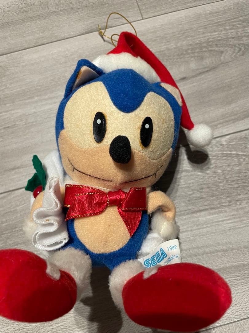 【非売品】セガ　ソニック・ザ・ヘッジホッグ　サンタ3体セット