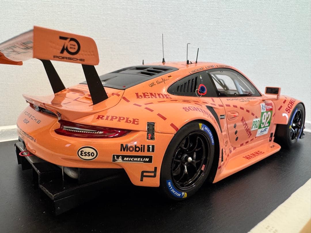 【MINICHAMPS】1/18 Porsche 911 RSR #92