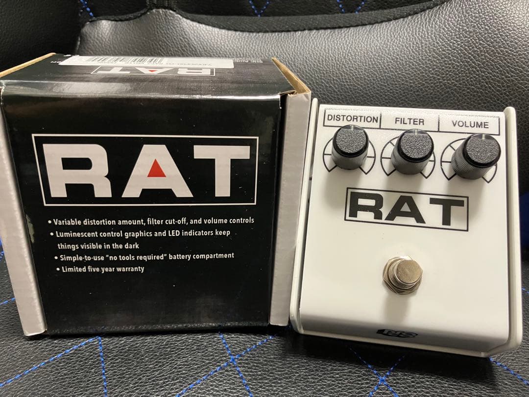 ProCo RAT IIイケベ楽器40周年記念モデル 白ラット Pro-Co