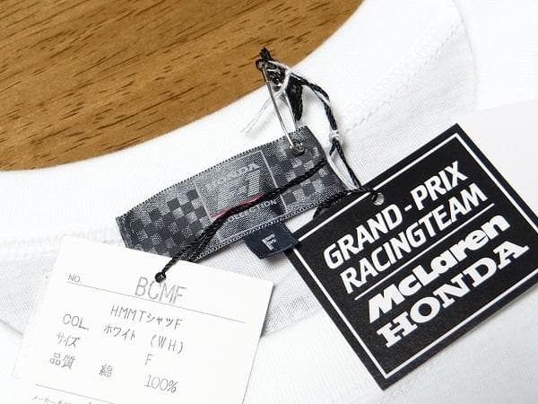 90年代 F1 マクラーレン ホンダ マルボロ アイルトンセナ Tシャツ 旧車