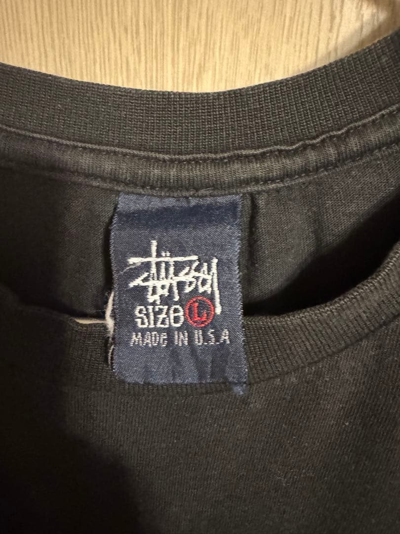 Stussy 90s 紺タグ USA製 筆記体ドラゴンL