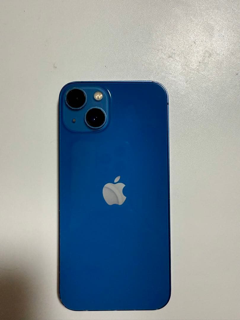 Apple iPhone 13 青色 本体