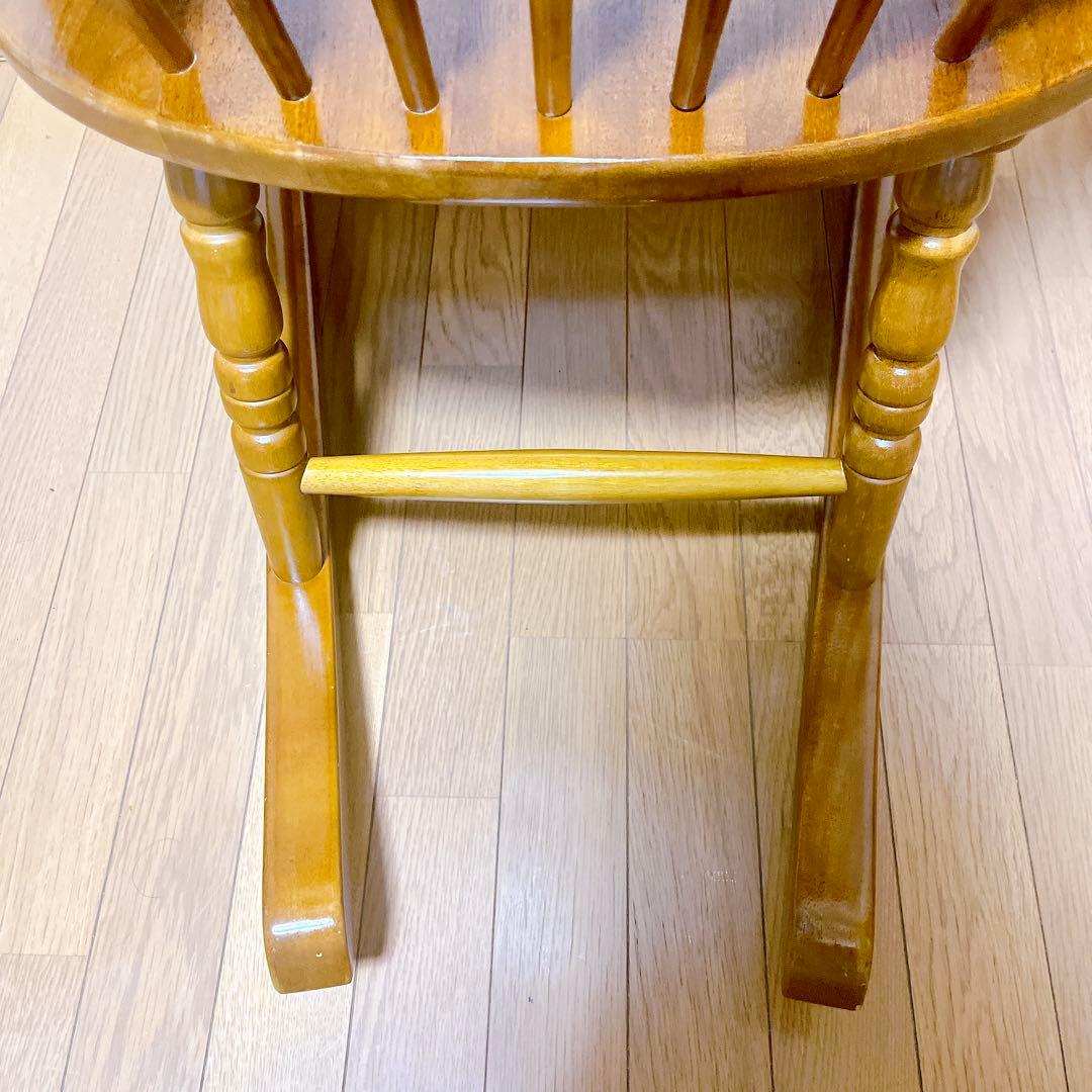 ロッキングチェア アームチェア 椅子 チェア 木製 ビンテージ カントリー