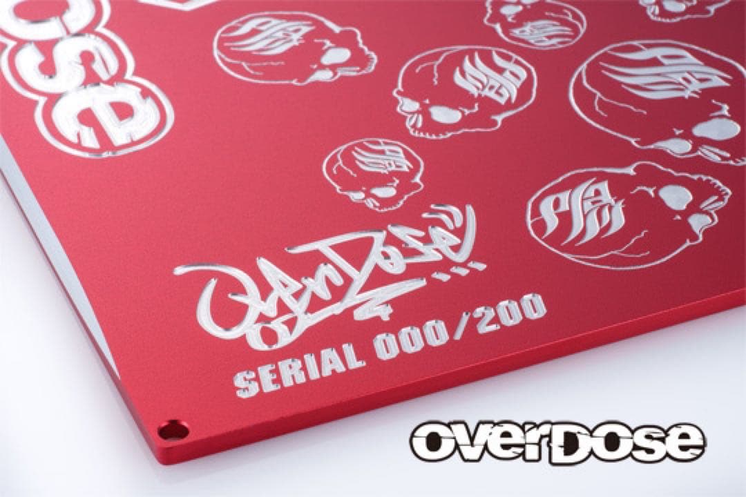 Weld overdose セッティングボード Ver.2レッド