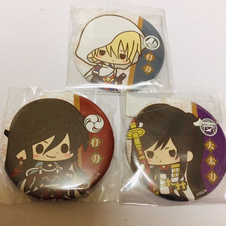 刀剣乱舞 缶バッジ