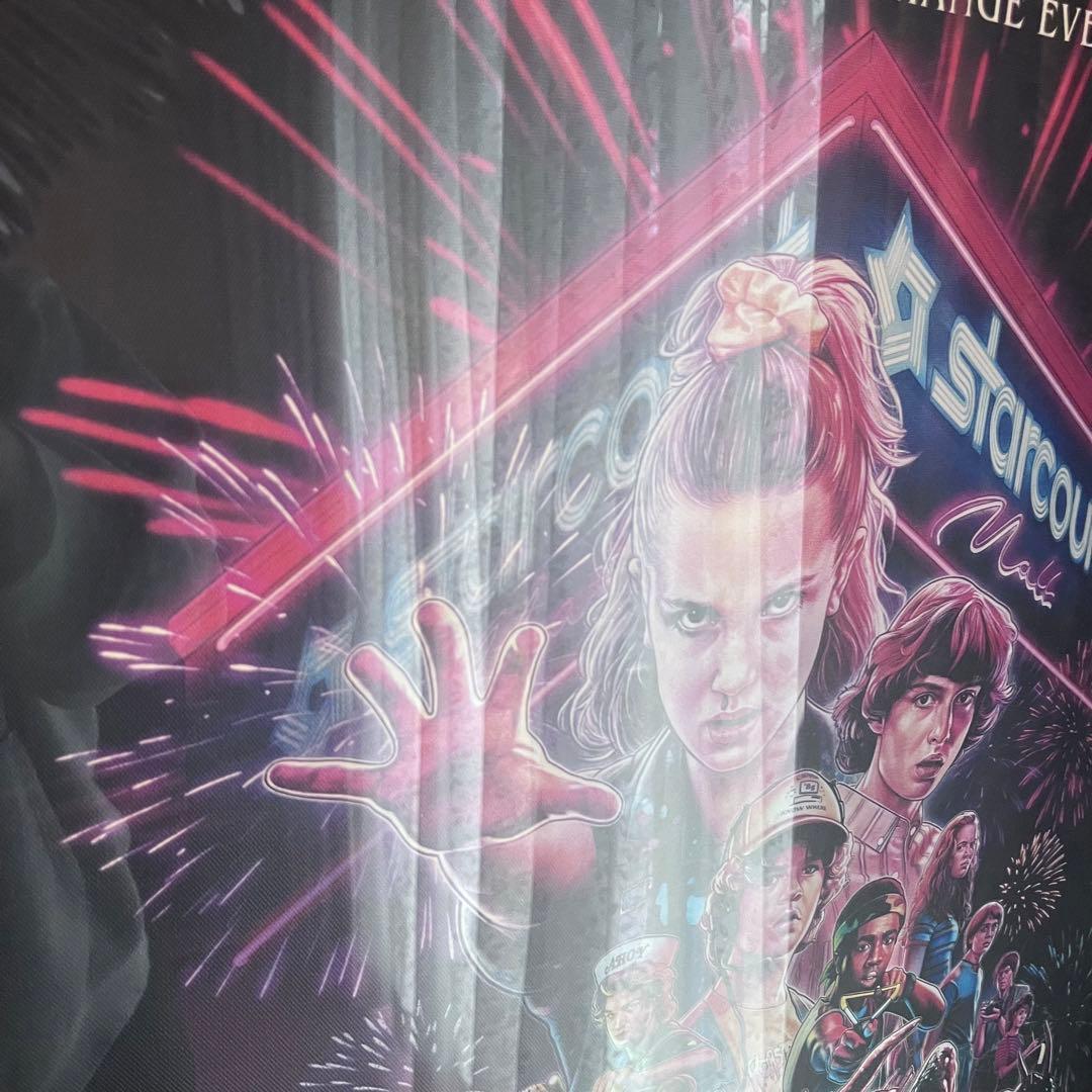Stranger Things 3 ポスター キャンパス
