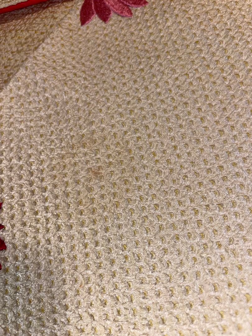 【最終値下げ】着物淡雪 着物 総絞り重厚な刺繍のレトロな振袖 帯 セット 成人式