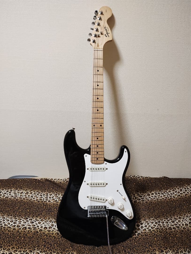 Squier by Fenderストラト/貼りメイプルラージヘッド/極美品