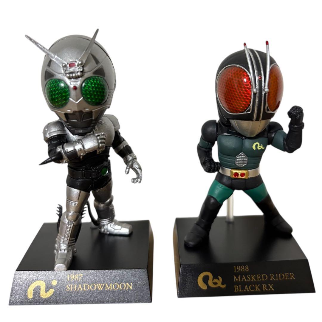 50th デフォルメクスフィギュア　仮面ライダー　シャドームーン　RX　計6体