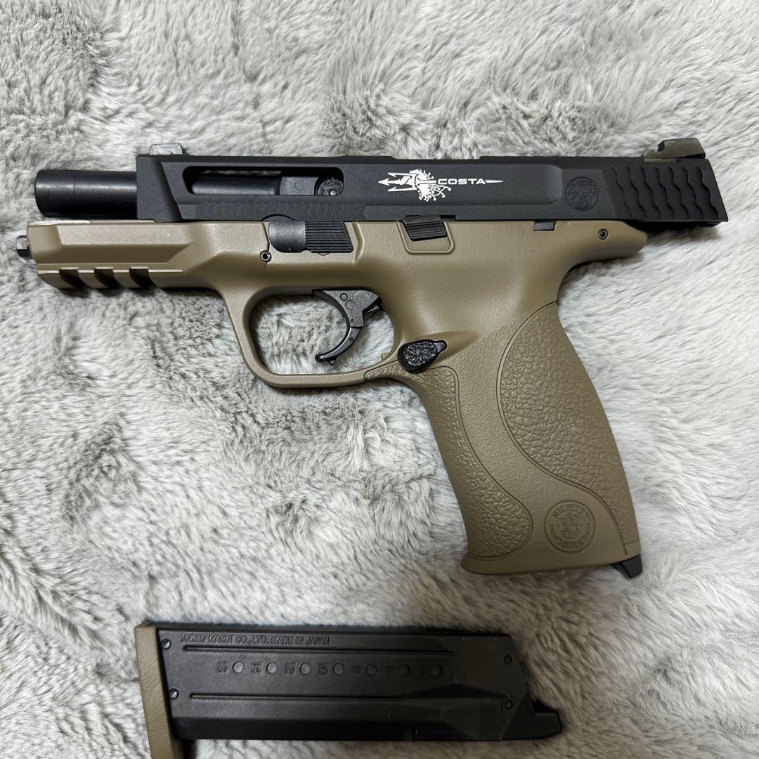 東京マルイ　M&P9 Vカスタム　アルミスライドカスタム