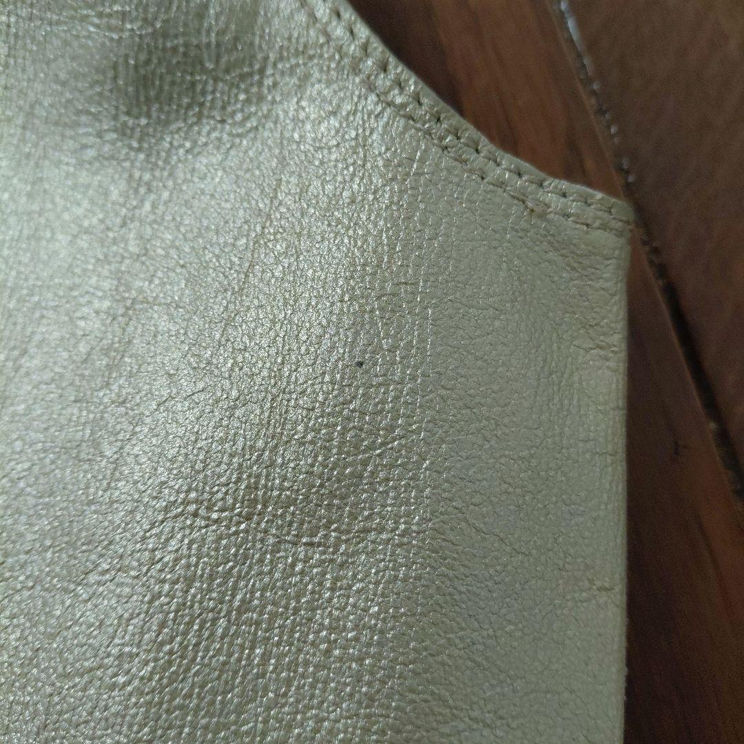 【美品】ヨーガンレール　バッグ　ゴールド