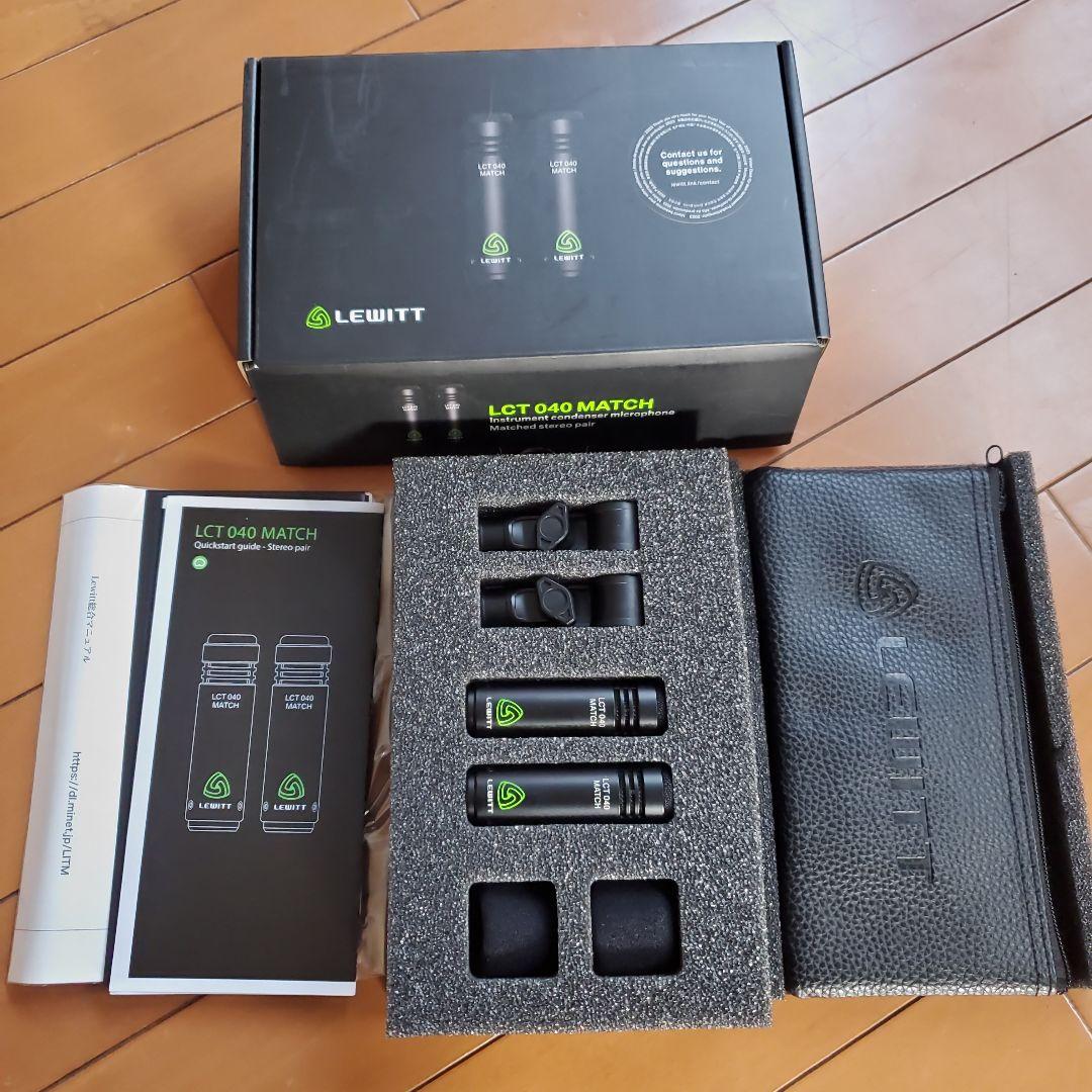 配信機器・PA機器・レコーディング機器 LEWITT LCT 040 MATCH