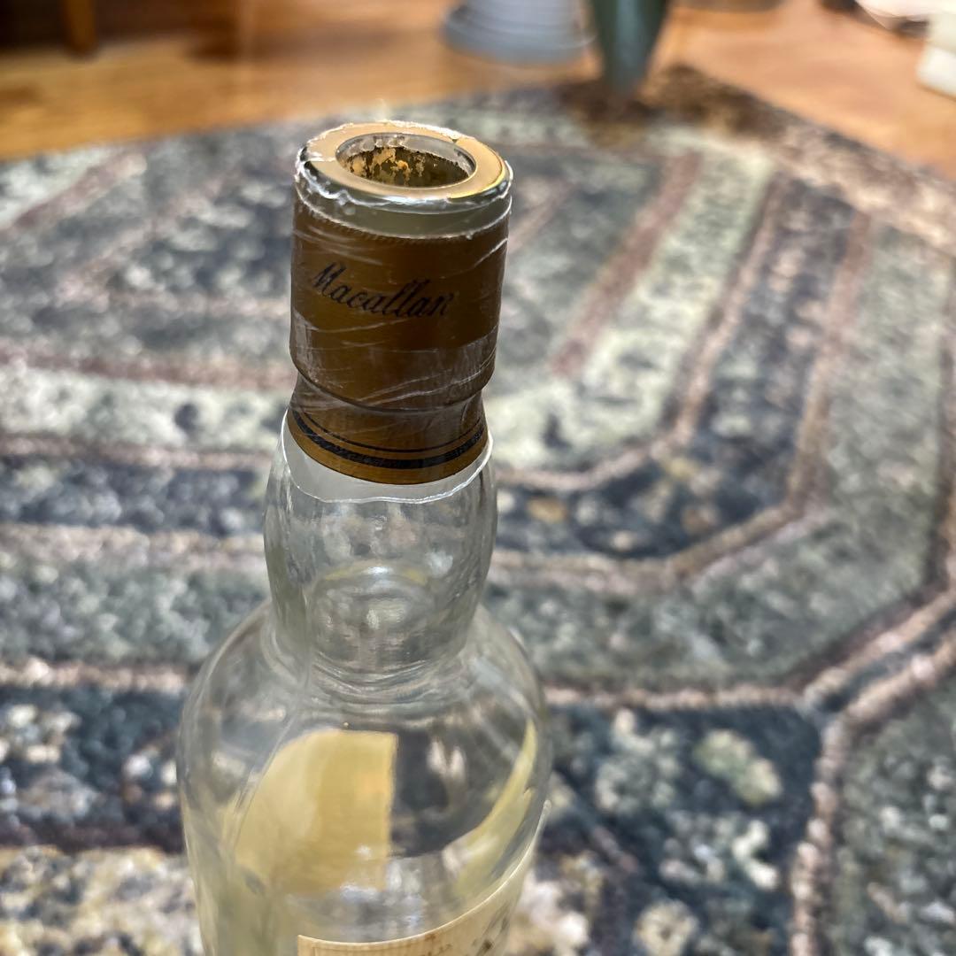 マッカラン25年アニバーサリーモルト 空瓶