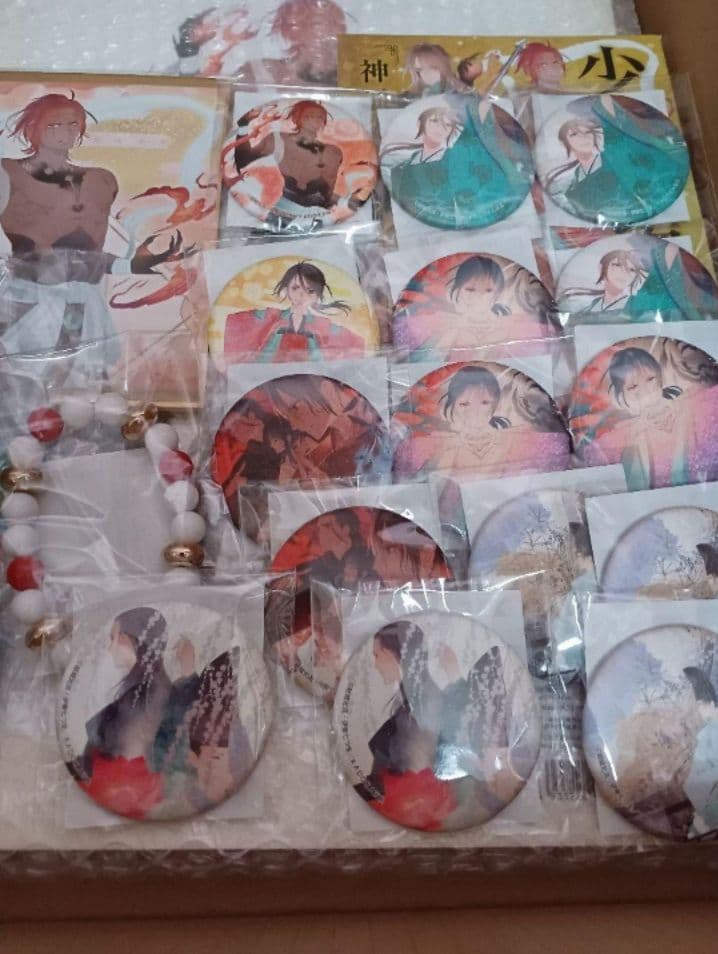 くじ引き堂　少年陰陽師　紙額複製原画 紅蓮　まとめ売り