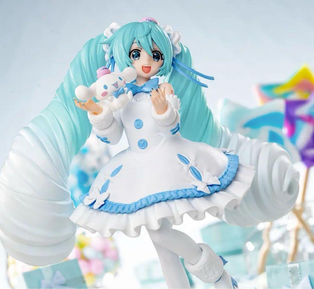 初音ミクLuminasta初音ミク×シナモロール ホワイトドレスフィギュア20体