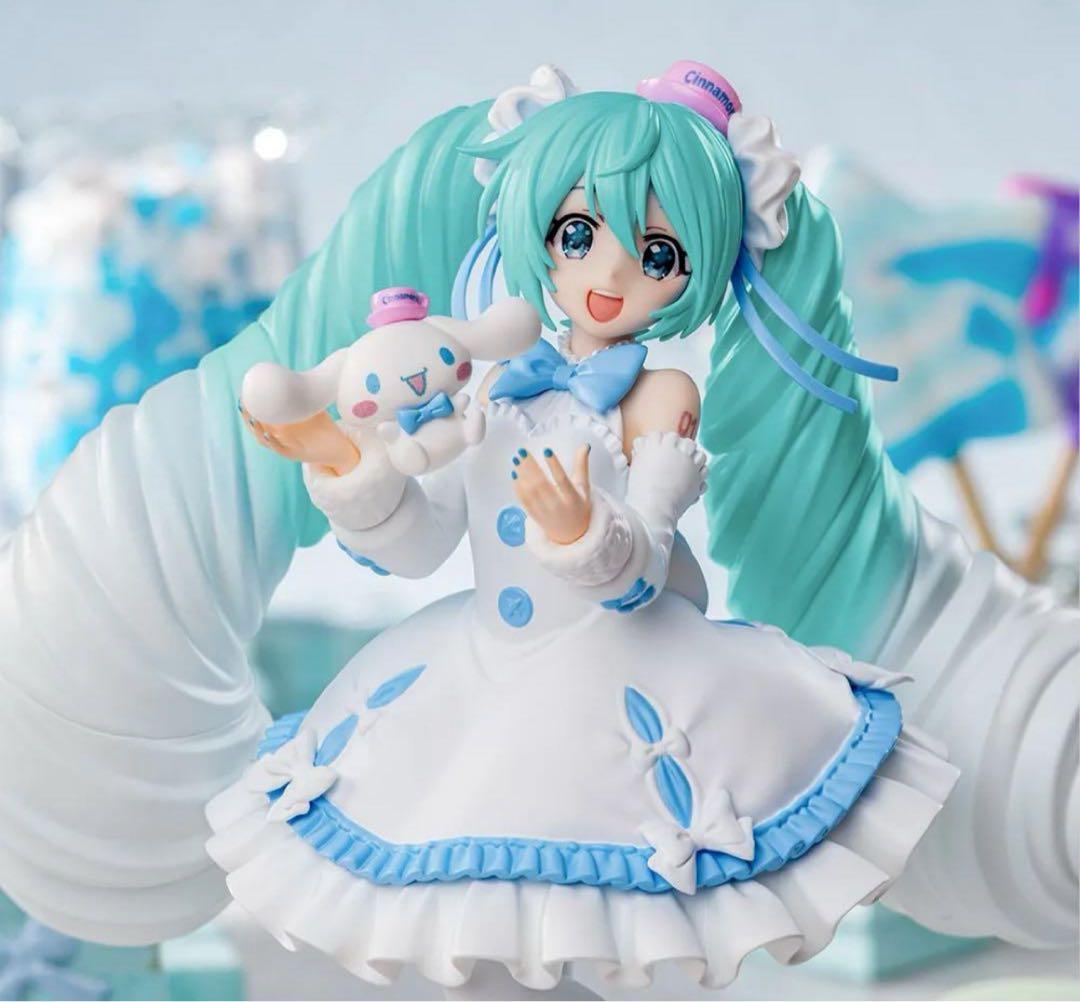 初音ミクLuminasta初音ミク×シナモロール ホワイトドレスフィギュア20体
